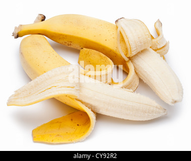 Bananas isolated on white background Stock Photo