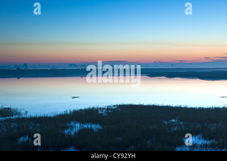 Dawn near Osea Island Stock Photo