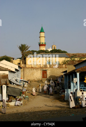 The Grand Mosque, Keren, Eritrea Stock Photo