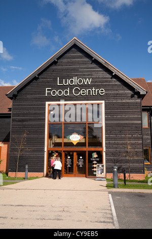 The Ludlow Food Centre, Ludlow, Shropshire UK Stock Photo