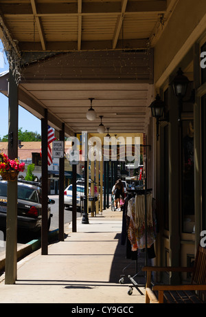 Jamestown, California - historic goldrush township near the 'motherlode' mines. Stock Photo