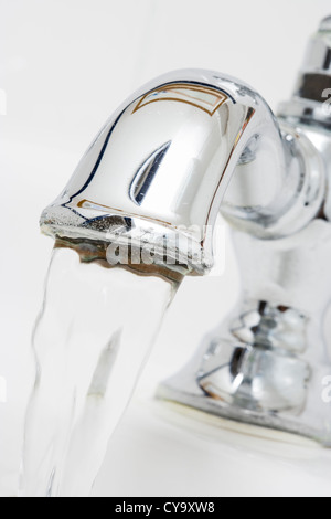 Running tap. Stock Photo