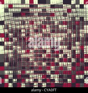 new abstract image with squares and lines can use like background Stock Photo