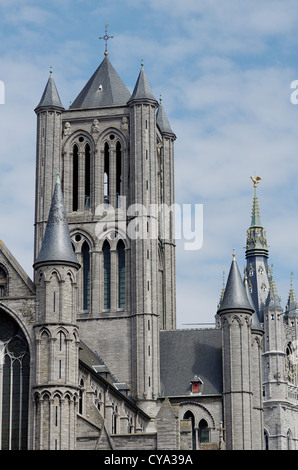 Saint Nicholas' Church, Ghent Stock Photo