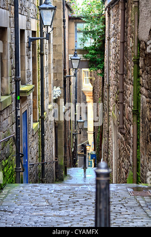 Anchor Close, off The Royal Mile, Edinburgh, Scotland Stock Photo