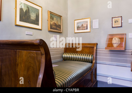 KEATS-SHELLEY MEMORIAL HOUSE, PIAZZA DI SPAGNA, ROME Stock Photo