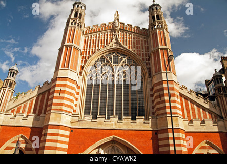 Facade of Holy Trinity church, Sloane Square, Royal Borough of Kensington and Chelsea, London, England, United Kingdom Stock Photo