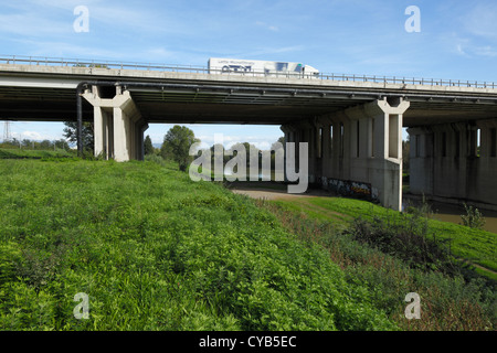 Viaduct of Indiano, Florence Stock Photo