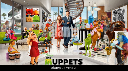 THE MUPPETS 2011 Walt Disney Pictures film Stock Photo