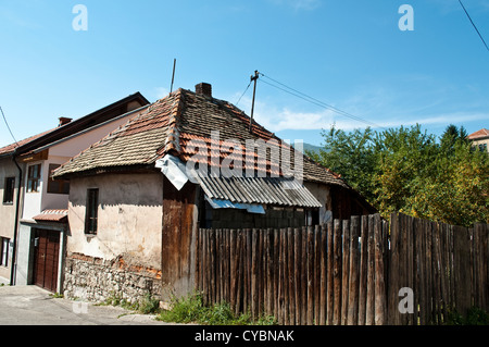 Traditional house, Old town, Travnik, Bosnia and Herzegovina Stock Photo