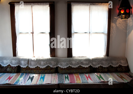 Interior of birth house of Noble laureate Ivo Andric, Travnik, Bosnia and Herzegovina Stock Photo