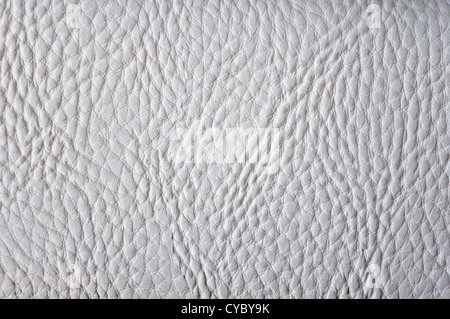 White Leather Texture used as luxury classic Background ,leather textures  are perfect for your creative paper backdrop Stock Photo