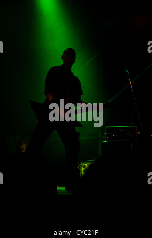 Anonymous musician on the stage Stock Photo - Alamy