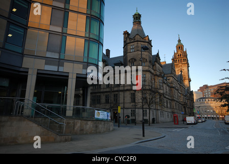 Mercure Hotel & Town Hall - Sheffield City Centre, England, UK Stock Photo