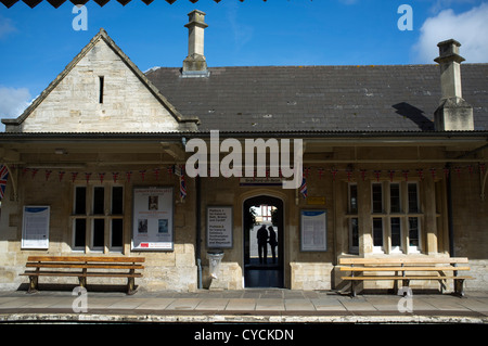 Railway Station at Bradford on Avon Stock Photo