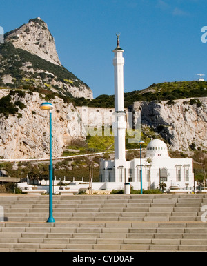 Mosque Ibrahim-al-Ibrahim Gibraltar Stock Photo