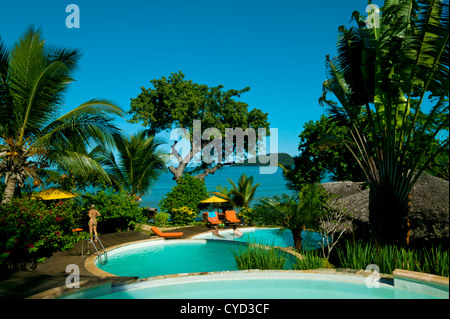 The Coco Beach Resort, Island Of Nosy Be, Madagascar Stock Photo