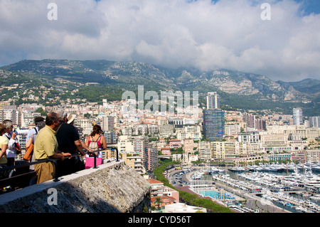 Port De Fontvielle  Monte Carlo, Monaco. Stock Photo
