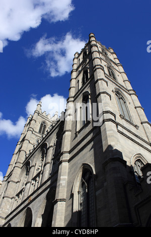 Canada, Quebec, Montreal, Notre-Dame Basilica Stock Photo
