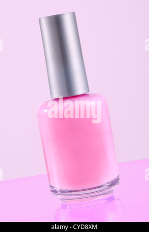 Paint to decorate finger nails Stock Photo - Alamy