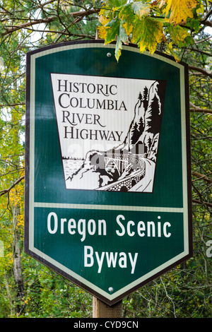 Oregon Historic US 30 Highway - Oregon Road Through Columbia River ...