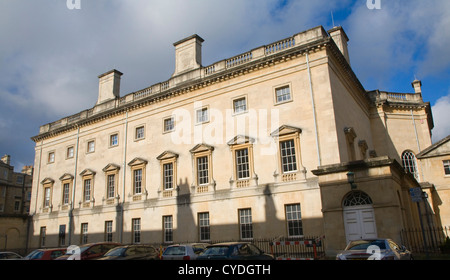 The Assembly Rooms museum of fashion, Bath, Somerset, England architect John Wood the Younger built in 1769. Stock Photo