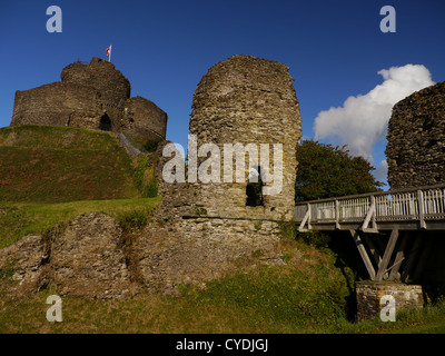 Launceston Castle, Cornwall, England, UK. Colour. Stock Photo