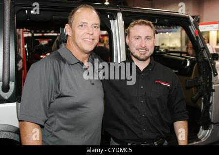 Will Hayden, Joe Meaux in attendance for 2012 SEMA Show - THU, Las Vegas Convention Center, Las Vegas, NV November 1, 2012. Photo By: James Atoa/Everett Collection Stock Photo