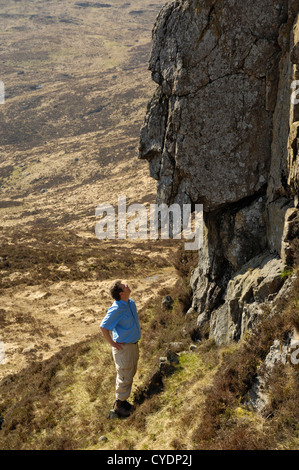 Grey Man of Merrick, Galloway Hills, Dumfries & Galloway, Scotland Stock Photo