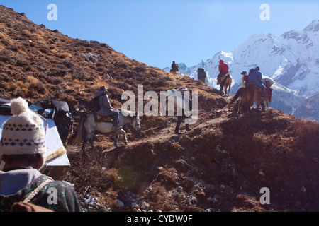 Mount Everest, Nepal Stock Photo