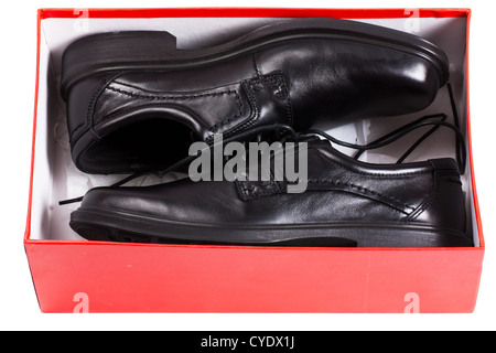 Shoes in a box Stock Photo
