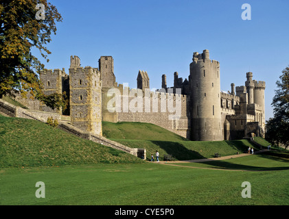 8297. Arundel Castle, West Sussex, England, Europe Stock Photo