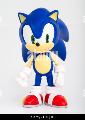 Sonic the Hedgehog Toy, Sega, Japan Stock Photo