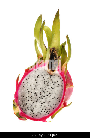 Food, Fresh,Dragon, Eat,  Fruit,Pitahaya, Pitaya,Studio, Pink, Ingredient, Isolated, Juicy, Gourmet Stock Photo