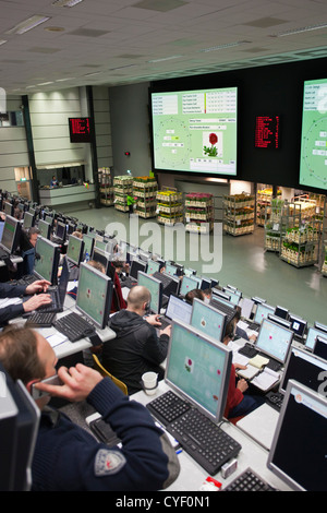 The Netherlands, Aalsmeer, FloraHolland, largest flower auction in the world. Stock Photo