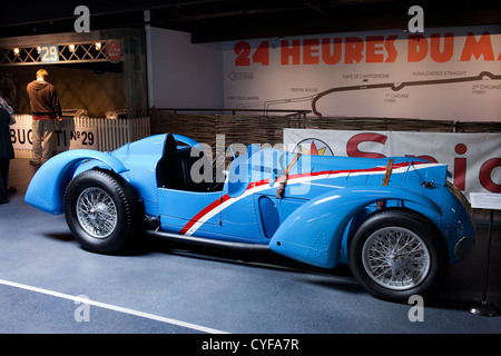 The 1937 Delahaye Type 145 V-12 Grand Prix at the The Mullin Automotive Museum in Oxnard California Stock Photo