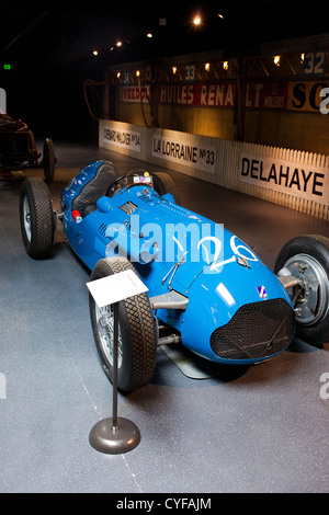 The 1950 Talbot-Lago T26C Grand Prix at the The Mullin Automotive Museum in Oxnard California. Stock Photo