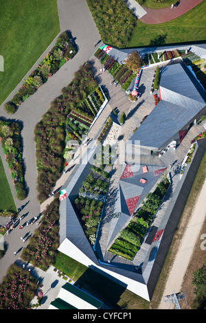 The Netherlands, Venlo, FLORIADE, the World Horticultural Expo 2012, Pavilion of the German Government. Stock Photo