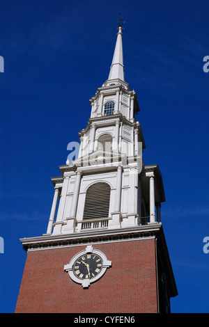 Park Street Church, Boston, Massachusetts, America Stock Photo