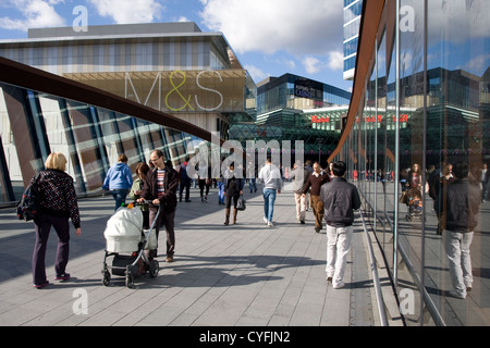 urban renewal regeneration Stratford London Stock Photo