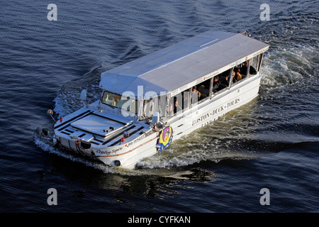 Boston Duck Tours tourist tour, Boston, Massachusetts, America Stock Photo