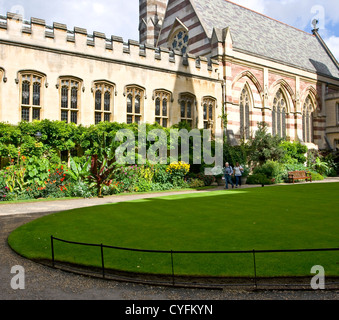 Balliol College front quadrangle and chapel Oxford Oxfordshire England Europe Stock Photo