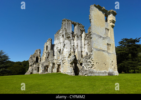 Old Wardour Castle, Wiltshire, England, UK Stock Photo