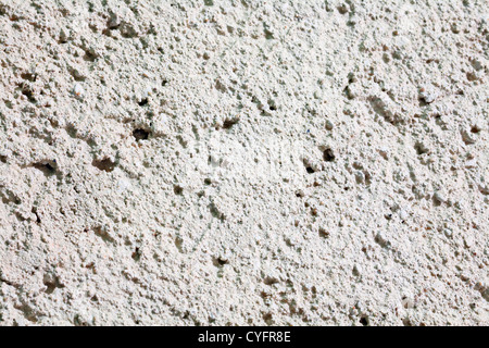 Close up of a cement plastered wall as a architectur background Stock Photo