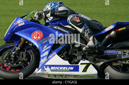 Hottrax Endurance Racing 2012 Cadwell PArk Yamaha R1 Close Stock Photo