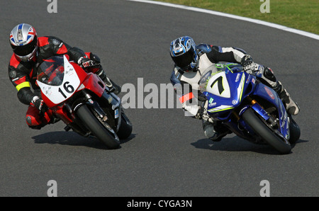 Hottrax Endurance Racing 2012 Honda Fireblade Yamaha R1 Stock Photo