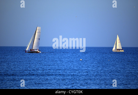 Olympic Yachts Stock Photo