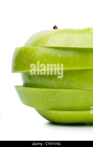 Apple sections Stock Photo