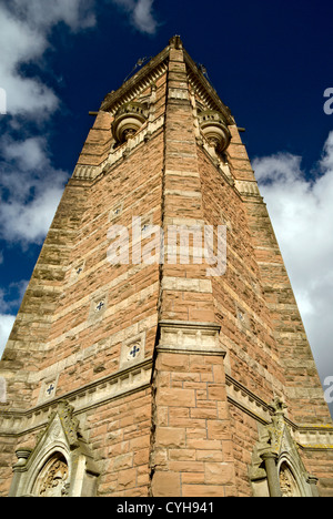 cabot tower on brandon hill bristol england uk Stock Photo
