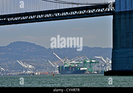 Port of Oakland, California, USA Stock Photo